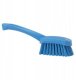 Vikan Hand brush, Vikan, 27x7x8.5cm, blue, polyester/PP/stainless steel, stiff 1