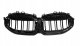 Dekielek digiCAP Grill BMW 1 F40 podwójne żeberka Gloss Black 3