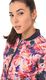 Iguana Kurtka damska Kahina Pink Floral Print/Patriot Blue r. S 3