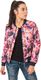 Iguana Kurtka damska Kahina Pink Floral Print/Patriot Blue r. S 6