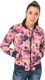 Iguana Kurtka damska Kahina Pink Floral Print/Patriot Blue r. S 7