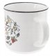 Orion Kubek Ceramiczny na Kawę Herbatę Kakao Duży Kwiaty Prezent ORION 700 ml 5