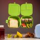 Aptel Pojemnik Lunchbox Dzielony 3 Komory 14 L VILDE z Klipsami 16 x 16 cm 4