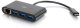 HUB USB C2G C2G USB C Hub with Ethernet - 3-Port USB Hub - Hub - 3 x SuperSpeed USB 3.0 + 1 x USB-C + 1 x 1000Base-T - Desktop 1