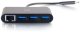 HUB USB C2G C2G USB C Hub with Ethernet - 3-Port USB Hub - Hub - 3 x SuperSpeed USB 3.0 + 1 x USB-C + 1 x 1000Base-T - Desktop 2