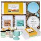 Cup&You ZESTAW PREZENTOWY UPOMINKOWY "BIG CHILL BOX" - HERBATA SYPANA 2X ŚWIECA SOJOWA KUBEK Z ZAPARZACZEM I POKRYWKĄ - PREZENT UPOMINEK DLA KOBIETY FACETA NIEJ NIEGO 1