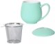Cup&You THE BEST BOX zestaw wyselekcjonowanych kaw smakowych i herbat sypanych świeca sojowa kubek z zaparzaczem i pokrywką 8