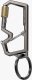 Spigen Spigen Carabiner With Key Ring 2nd Gen 1 Pack, gunmetal 1