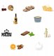 Cup&You Zestaw 10 różnych kaw smakowych KAWA DLA BABCI - box prezentowy upominkowy z kawami deserowymi premium 60 70 80 90 urodziny 5