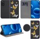 Hello Case Etui do Xiaomi Redmi Note 11 | 11s MAGNET WZORY CASE + SZKŁO 9H 2
