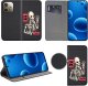 krainaGSM Etui do Oppo A5 Pro 5G MAGNET WZORY CASE + SZKŁO 9H 2