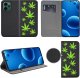 krainaGSM Etui do Oppo Reno 14 FS |14F 5G|14 5G MAGNET WZORY CASE + SZKŁO 9H 2