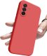 krainaGSM Etui do Samsung Galaxy A37 5G CASE Silicone ELASTYCZNE + Szkło 9H 6