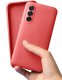 krainaGSM Etui do Samsung Galaxy A37 5G CASE Silicone ELASTYCZNE + Szkło 9H 8