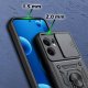 krainaGSM Etui Pancerne CZARNE SLIDE do Oppo Reno 13 FS|F 5G WZMACNIANE + 2x Szkło 2