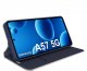 krainaGSM ETUI do Samsung A57 | CARBON PORTFEL BOOK TOKRA CASE CLASSIC + SZKŁO 9H 3