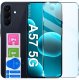 krainaGSM Etui z klapką do Samsung A57 Case Magnet PREMIUM Portfel + Szkło 9H 6