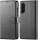 krainaGSM ETUI z klapką do Samsung A57 5G Zamykane Magnetyczne + SZKŁO 2