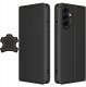 krainaGSM Etui do Samsung A57 5G SKÓRZANE ZAMYKANE MAGNETYCZNE + SZKŁO 1