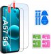 krainaGSM Etui do Samsung Galaxy A57 5G Matowe Czarne Silikon Slim 2 SZTUKI SZKŁO 8