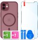 krainaGSM Etui Magnetyczne Matowe do iPhone 12 |do MagSafe + Szkło 6