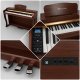Mielczewski Pianino cyfrowe ważone ELEGIA brązowe Mielczewski one size 4