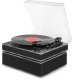 Gramofon Audizio Gramofon z głośnikami i BT Tupelo czarny Audizio one size 8