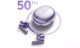 Słuchawki QCY N70 HT18 LITE Fioletowy (HT18 Lite Purple) 5