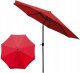 Majowo Poszycie wymienne materiał parasola ogrodowego 8 ramion 300cm - czerwone 7