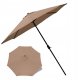 Majowo Poszycie wymienne materiał parasola ogrodowego 8 ramion 270cm - khaki 2
