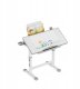 Mark Adler Biurko Regulowane Dziecięce Study 3.0 Grey 54-76Cm 8