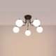 Lampa wisząca Astro Lighting Żyrandol ASTRAL 5 czarny SOLLUX  LIGHTING 2