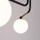 Lampa wisząca Astro Lighting Żyrandol ASTRAL 5 czarny SOLLUX  LIGHTING 7