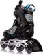 Rolki Blackwheels regulowane BW-690 czarno-niebieskie r. 32-35 2