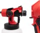 Techrebal Pistolet do Malowania Ścian Elektryczny Natryskowy do Farb 870W 5 Dysz 1,2L RossoSpray 9