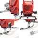 Techrebal Agregat Malarski Tłokowy 1200W 2L/min Wąż 10m 4x Dysza 2x Pistolet Wałek 9