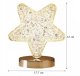 Lampa stołowa Tech-Led LED kryształowa gwiazda złota dotykowa 3-barwy CCT USB 6