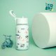 U-grow Brosky Kids Miętowa butelka na wodę dla dzieci w zebry 450ml 3