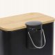 Kosz na pranie YokaHome Wąski kosz łazienkowy z bambusem ZETRU, 5 l 4