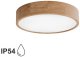 Lampa sufitowa TEAM Sufitowa lampa drewniana 137623600035 IP54 dąb 1