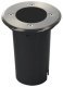 SuperLed Lampka wpustowa do ogrodu Solte 6929 SuperLED IP55 czarna chrom mat 1