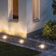 SuperLed Lampka wpustowa do ogrodu Solte 6929 SuperLED IP55 czarna chrom mat 2