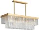 Lampa wisząca Step into Design Wisząca lampa pałacowa ICELAND ST-6308-10C Step kryształki białe złote 1