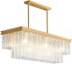 Lampa wisząca Step into Design Wisząca lampa pałacowa ICELAND ST-6308-10C Step kryształki białe złote 2