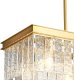 Lampa wisząca Step into Design Wisząca lampa pałacowa ICELAND ST-6308-10C Step kryształki białe złote 3