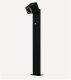 Azzardo Stojący słupek ogrodowy Svan AZ5860 z czujnikiem ruchu IP54 czarny 2