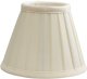 Elstead Abażur do lampy Clip Shades LS162 Elstead na klips len tuba beżowy 1