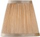 Elstead Plisowany abażur na klips Clip Shades LS166 Elstead do jadalni złoty 1