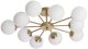 Lampa sufitowa Abruzzo Wielopunktowa lampa sufitowa Milano ABR-ZWZ-10XG9 Abruzzo biały złoty 1