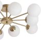 Lampa sufitowa Abruzzo Wielopunktowa lampa sufitowa Milano ABR-ZWZ-10XG9 Abruzzo biały złoty 2
